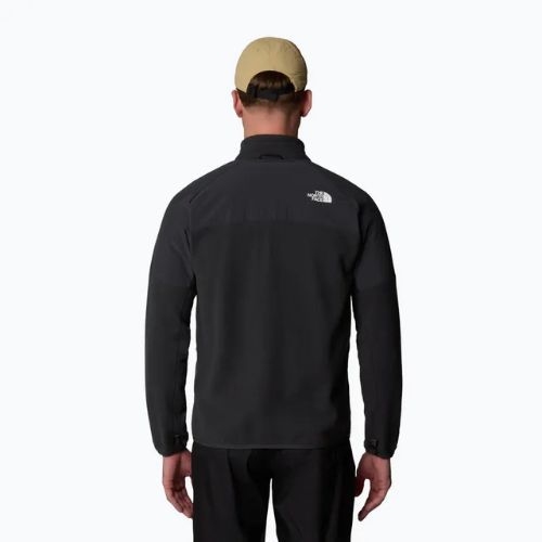 Pánska mikina The North Face Glacier Heavyweight Full Zip asphalt grey/tnf black