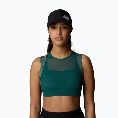 Fitness podprsenka The North Face Refina Double Layer deep nori