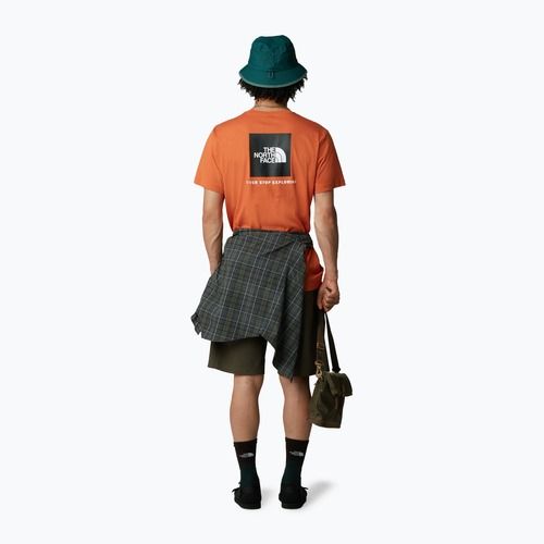 Pánske tričko The North Face Box Nse iron bronz/tnf black