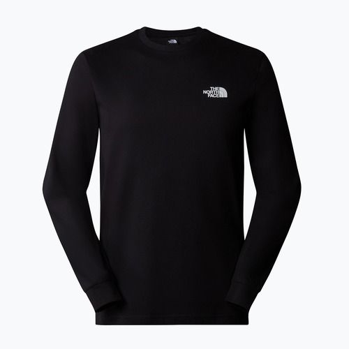 Pánske tričko Longsleeve The North Face Box Nse Tee tnf black
