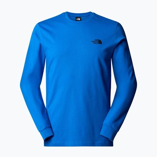 Pánske tričko Longsleeve The North Face Box Nse Tee heroblue/tnfblk