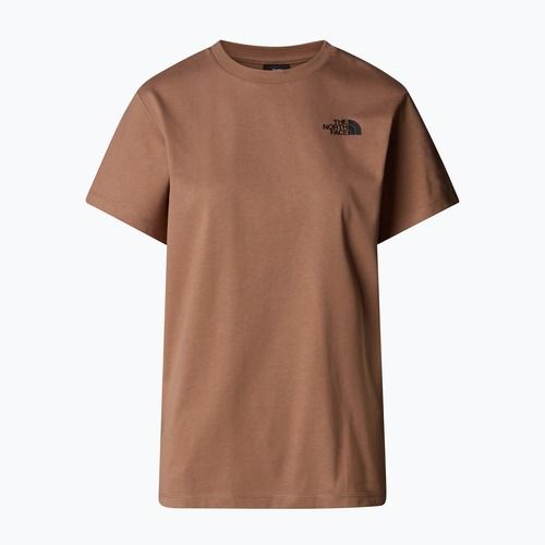 Dámske tričko The North Face Box Nse Relaxed Tee latte/tnf white