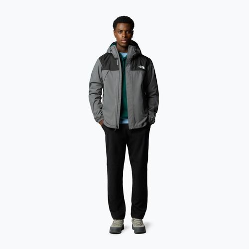Pánska bunda do dažďa The North Face Antora smoked pearl/tnf black/npf