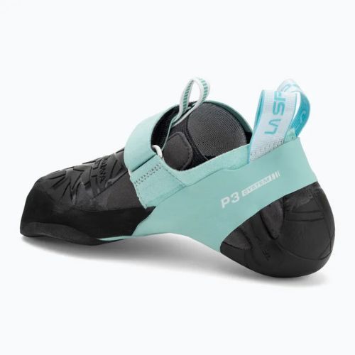 Pánske lezecké topánky La Sportiva Skwama Vegan carbon/turquoise
