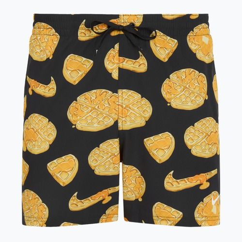 Pánske plavecké šortky Nike Multi Print 5" Volley black