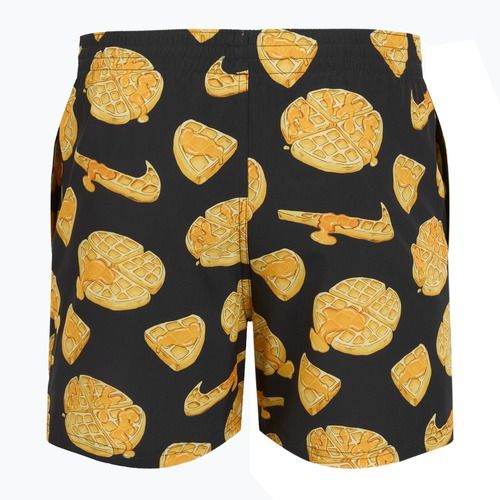 Pánske plavecké šortky Nike Multi Print 5" Volley black