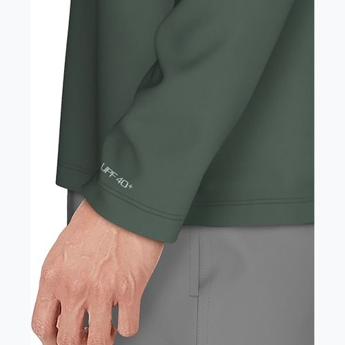 Pánske tričko s dlhým rukávom Nike Luxe Letter Hydroguard fir