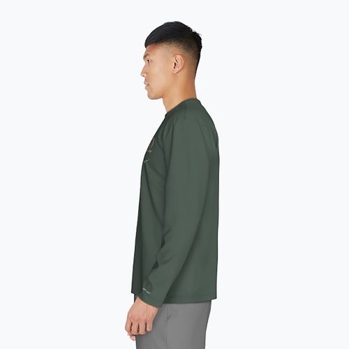 Pánske tričko s dlhým rukávom Nike Luxe Letter Hydroguard fir