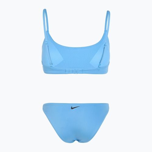 Dámske dvojdielne plavky Nike Essential Bralette Bikini university blue