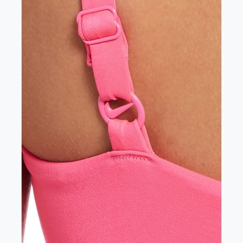 Dámske jednodielne plavky Nike Essential Asymmetrical hyper pink