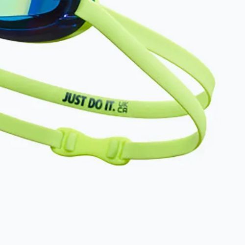 Plavecké okuliare Nike Legacy Comfort Mirrored volt