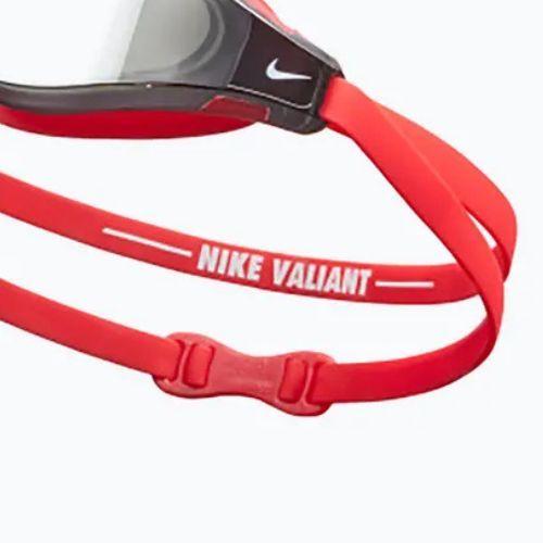 Plavecké okuliare Nike Valiant Mirrored university red