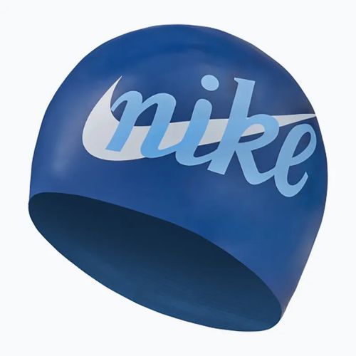 Nike Plavecká čiapka Silikónová polnočná námornícka