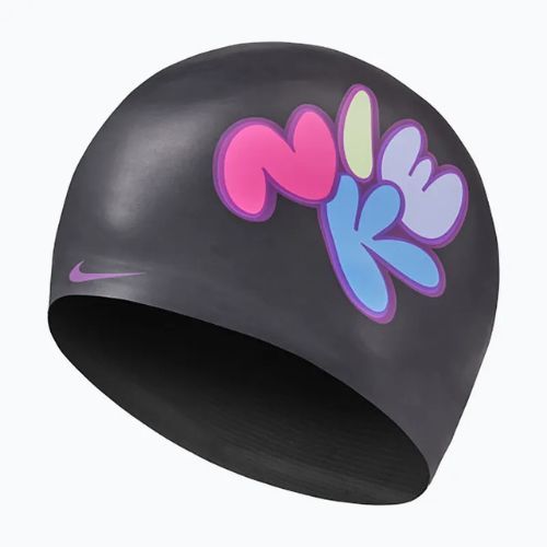 Nike Plavecká čiapka Silikónová čierna