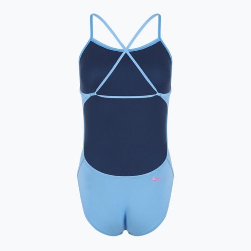Dámske jednodielne plavky Nike Hydrastrong Adjustable Crossback university blue