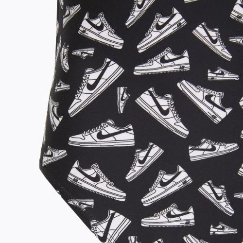 Dámske jednodielne plavky Nike Hydrastrong Cutout jet black