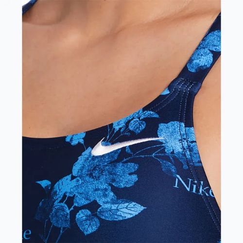 Nike Hydrastrong Fastback dámske jednodielne plavky midnight navy