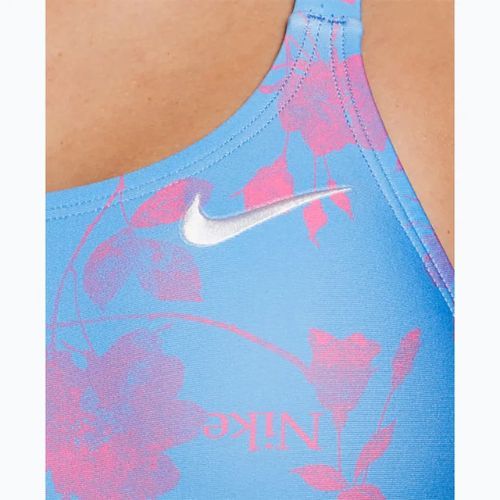 Dámske jednodielne plavky Nike Hydrastrong Fastback university blue