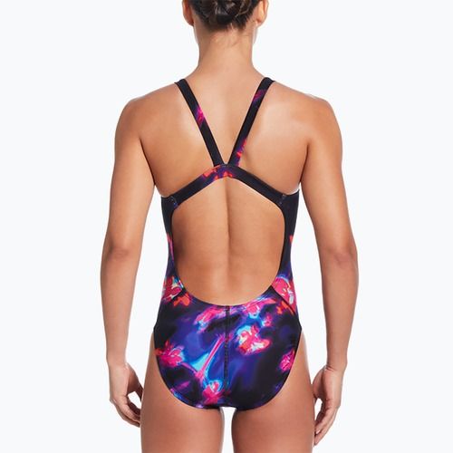Dámske jednodielne plavky Nike Hydrastrong Fastback black