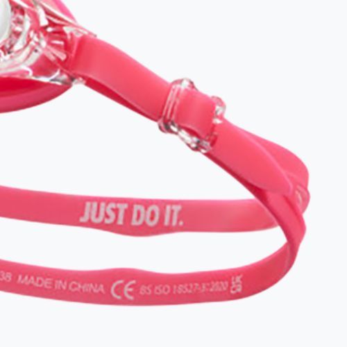 Detské plavecké okuliare Nike Lil Swoosh Junior hyper pink