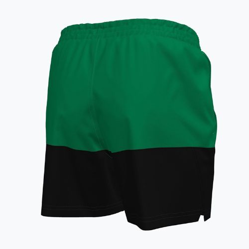 Pánske plavecké šortky Nike Split 5" Volley stadium green