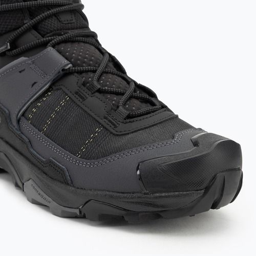 Pánske trekové topánky Salomon X Ultra 5 MID Wide GTX black/asphalt/castlerock