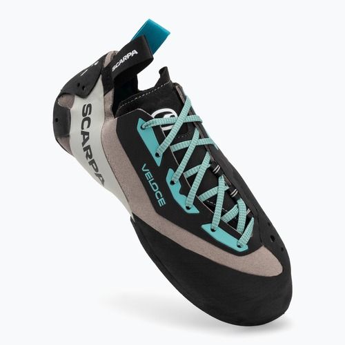 Dámske lezecké topánky SCARPA Veloce L light gray/maldive