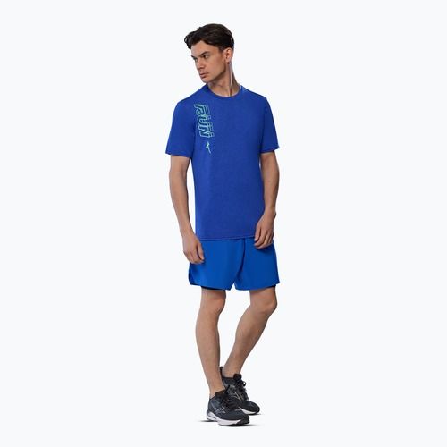 Pánske bežecké tričko Mizuno Core Run Tee reflex blue