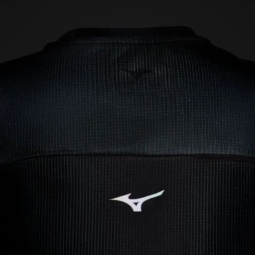 Pánske bežecké tričko Mizuno DryAeroFlow Graphic Tee black