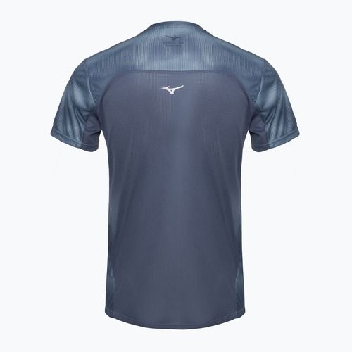 Pánske bežecké tričko Mizuno DryAeroFlow Graphic Tee citadel