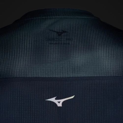 Pánske bežecké tričko Mizuno DryAeroFlow Graphic Tee citadel