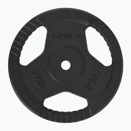 Liatinový kotúč TREXO TRX-ICP015 15 kg chróm