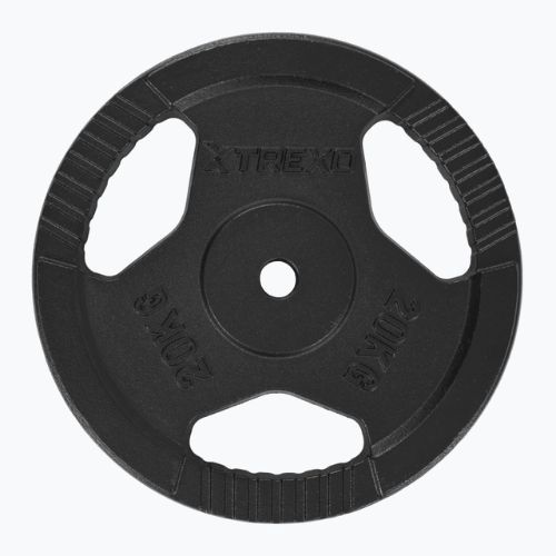 Liatinový kotúč TREXO TRX-ICP020 20 kg chróm