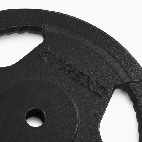 Liatinový kotúč XTREXO TRX-ICP025 25 kg chróm