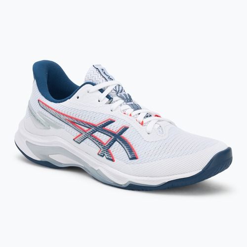 Pánske volejbalové topánky ASICS Netburner Ballistic FF 4 white/mako blue