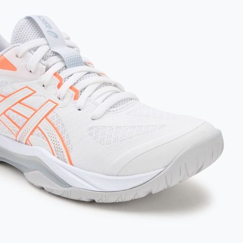 Dámske volejbalové topánky ASICS Gel-Tactic 13 white/vivid coral