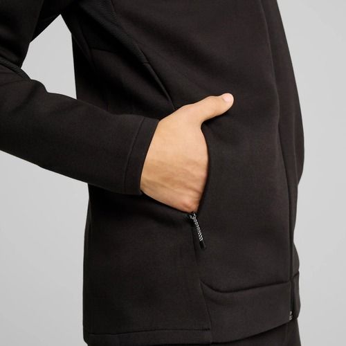 Pánska mikina PUMA Evostripe Hoodie FZ DK puma black