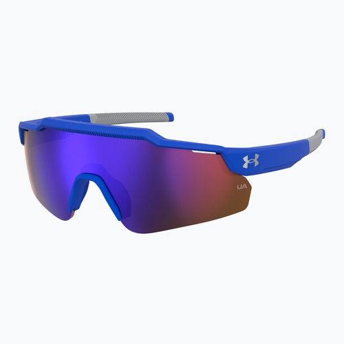 Detské slnečné okuliare Under Armour Levelup Jr S3 matte blue grey/infrared
