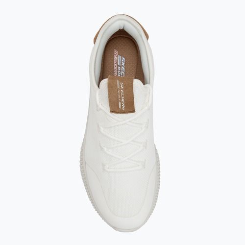 Pánske topánky SKECHERS Bobs Sport Geo City Dapper white