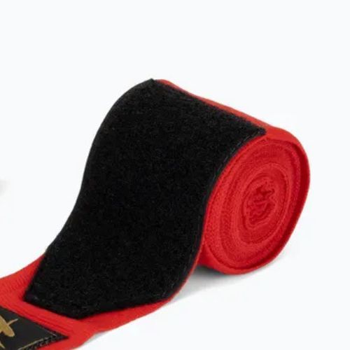 Boxerské bandáže HOOK FIGHTING TX0-B4M0046 400 cm červená