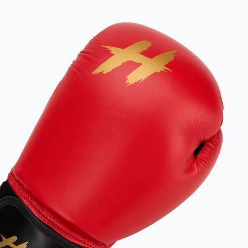Boxerské rukavice HOOK FIGHTING Ready To Train červené