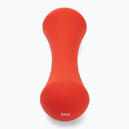 Neoprénová činka TREXO TX0-B4M011 3 kg červená