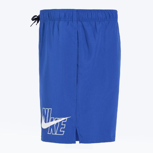 Pánske plavecké šortky Nike Logo Solid 5" Volley game royal