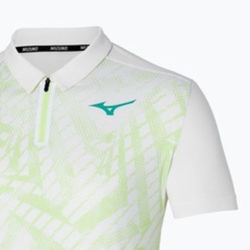 Pánske tenisové polo tričko Mizuno Mugen Shadow Polo white