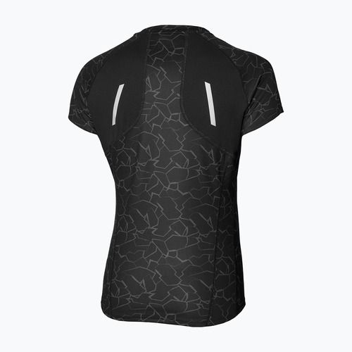 Dámske bežecké tričko Mizuno Graphic Trail Tee black