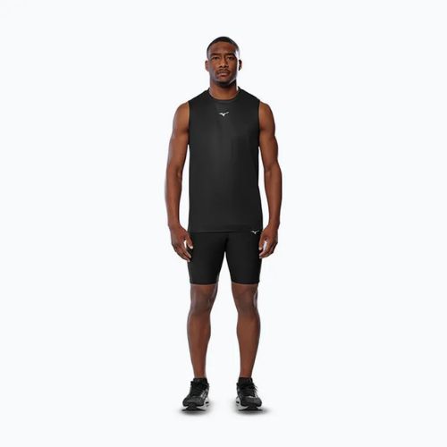 Pánske bežecké tričko Mizuno Core Graphic Sleeveless black oni