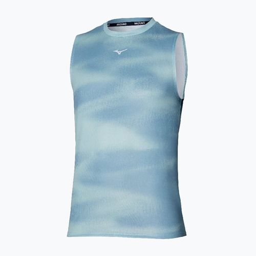 Pánske bežecké tričko Mizuno Core Graphic Sleeveless cloud blue