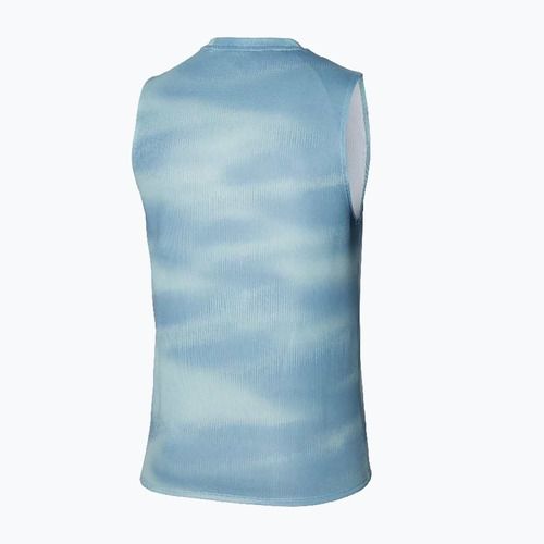 Pánske bežecké tričko Mizuno Core Graphic Sleeveless cloud blue