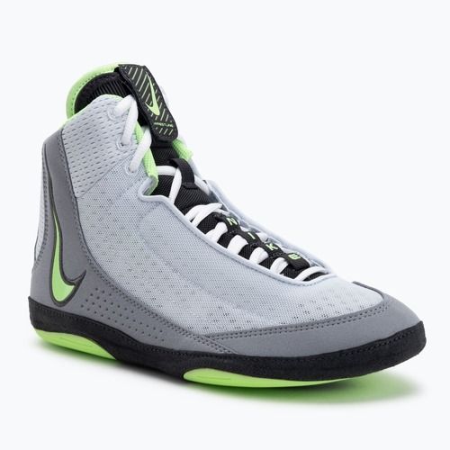 Futbalová zápasová obuv Nike Inflict 4 grey/lime blast/anthracite/white