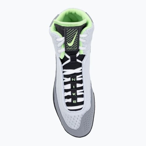 Futbalová zápasová obuv Nike Inflict 4 grey/lime blast/anthracite/white